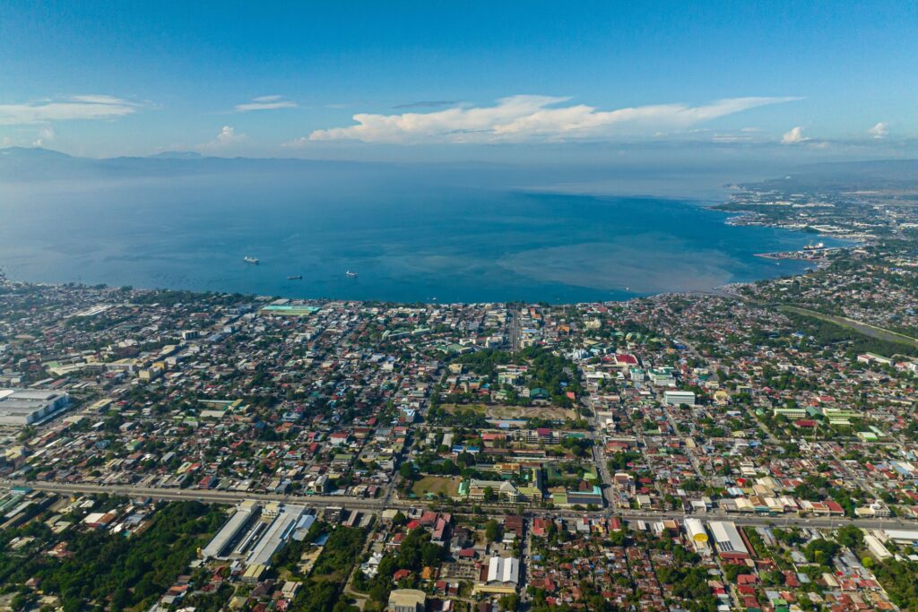 general santos city from above