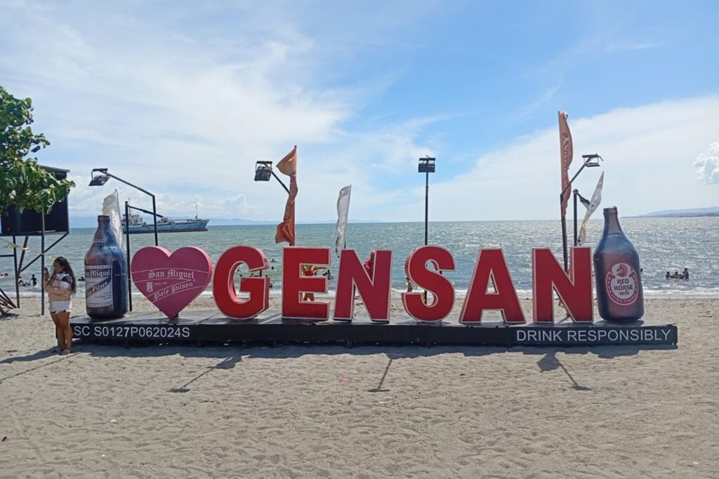 I love gensan sign