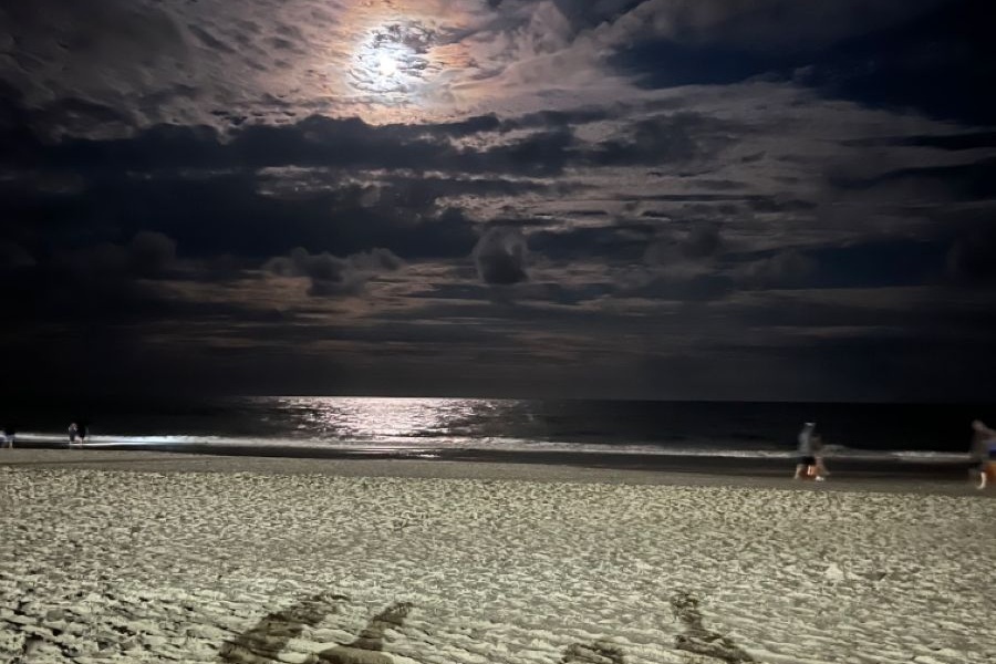 beach in gensan at night