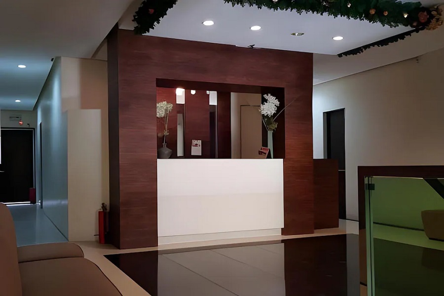 lobby area in hotel giorgio