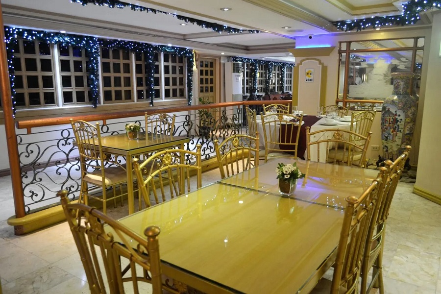 dining area in phela grande hotel